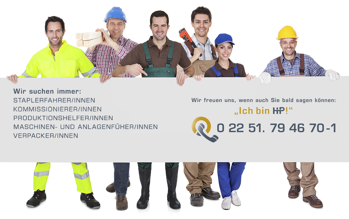 Zeitarbeit Job und Stellenangebote in Euskirchen - Düren & Aachen - Bild
